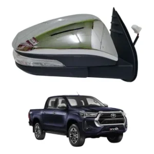 ESPEJO PTA ELECT RH CROM C/LUZ HILUX REVO 2WD/4WD 16/19